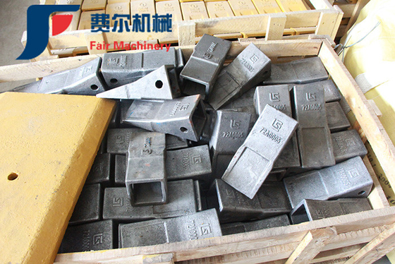 Κίνα Δόντια κάδων φορτωτών ροδών δοντιών κάδων βράχου σκελετών Liugong/72A0005 προμηθευτής