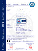 Κίνα Guangxi Ligong Machinery Co.,Ltd Πιστοποιήσεις